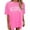 Pink, variant on TYGHBN Women's Plus Size Loose Vintage Letter Print T Shirt Casual Graphic Tee Top Womens Short Sleeve Tops Womens Lightweight Long Sleeve Shirt Casual Shirts for Women Shirt Athletic Women Short