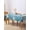 Blue Jellyfish, variant on Blue Coastal Jellyfish Table Cloth, Summer Beach Starfish Botanical Waterproof Tablecloth for Rectangle Tables, Reusable Washable Fabric Table Cover for Restaurant Kitchen Dining Tables 60"x120"
