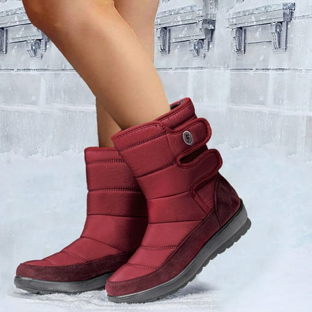 

Boots For Women Girls Short Bootie Outdoor Winter Warm Shoes Ankle Snow Boots Note Please Buy One Or Two Sizes Larger