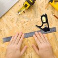 COMPUKAS Adjustable Woodworking Combo Precise Level Scriber Light Grey ...