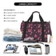 thumbnail image 5 of Fotbe Rose Mix Leopard 2 Bolsa de Viaje con Estampado, Bolsa de Fin de Semana para Mujer con Compartimento para Zapatos, Bolsa de Gimnasio con Bolsillo Húmedo, 5 of 7