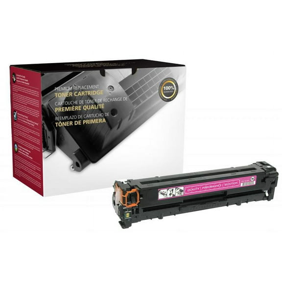 Remanufactured Clover Imaging Magenta Toner Cartridge for CB543A ( 125A)
