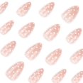 thumbnail image 2 of 30pcs Wearable Nail Short Nail Art Fake Nail Wave Point Wearable Nail Piece, 2 of 8
