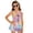 Pink and Yellow - Cat Paw, variant on DISNIMO Girls One Piece Swimsuits Cat Flower Print Kids Sleeveless Bathing Suit Hawaiian Swimwear with Skirt Quick Dry Swim Dress 3-13 Years