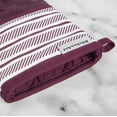 thumbnail image 4 of KitchenAid Albany Oven Mitt 2-Pack Set, Beet, 7"x13", 4 of 5