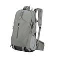 thumbnail image 4 of Mochila de senderismo Mochila de montañismo Mochila de escalada en roca multifuncional impermeable Mochila de senderismo para viajes Camping Gris, 4 of 8