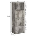 thumbnail image 4 of Convenience Concepts Xtra Storage 3 Door Cabinet with Shelf, Faux Birch, 4 of 6