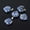 Blue Spots, variant on 5PCS Heart Shape 16mm 20mm 25mm Natural Stone Dangle Drop Pendants DIY Jewelry-Citrine-16mm