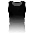 thumbnail image 2 of NIEWTR Men's Running Tank Top - Athletic Workout Fitness Sleeveless Shirts(Black,3XL), 2 of 4