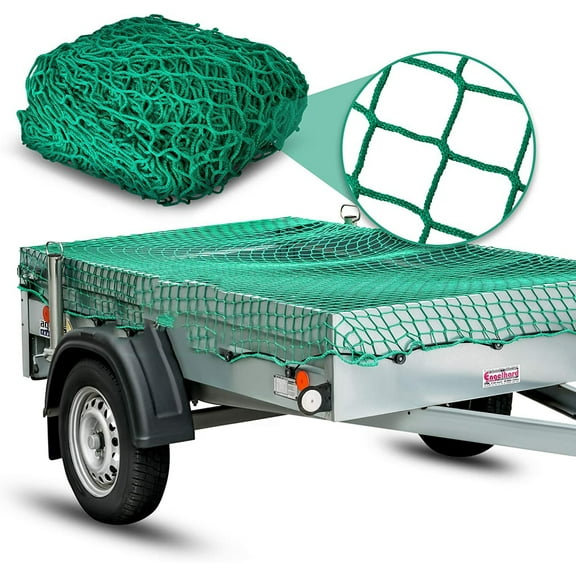 Heavy Duty Cargo Net, Wear And Tear Resistant Elastic Cargo Net, Industrial Strength Netting, Weatherproof Twine Ensures Safe Transportation Of Your Camping Gear And Equipment