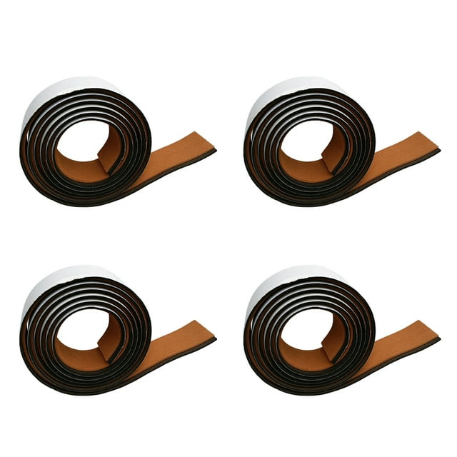 4 piezas 2400x58x6mm espuma EVA barra de cubierta de teca autoadhesiva yate marino barco piso almohadilla de piso hardware de cubierta Zulema Tira de borde de cubierta de teca para barcos