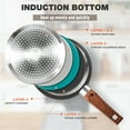 thumbnail image 3 of MF Studio 30 Pieces Cookware & Bakeware Set Granite Nonstick Pots and Pans, Black, 3 of 9
