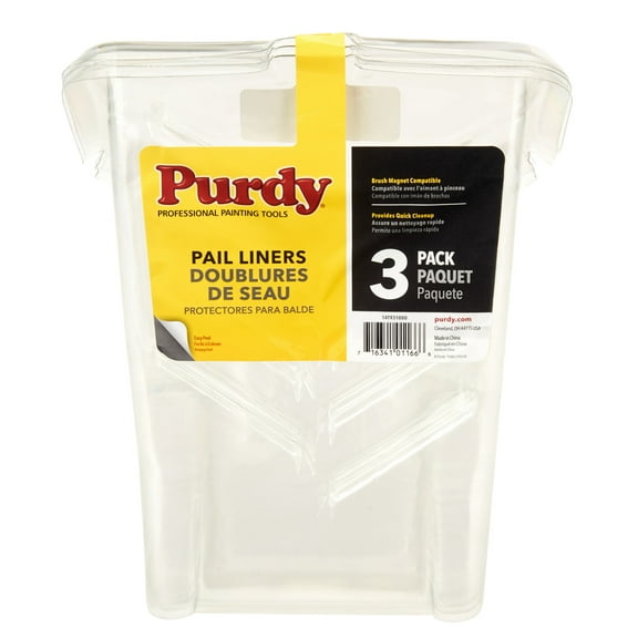 Purdy Pail Liners, 4-1/2 in., 3 count