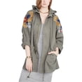 thumbnail image 1 of Rachel Roy Womens Embellished Utility Jacket, Green, Large, 1 of 1