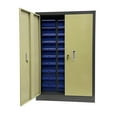 thumbnail image 3 of 30 Drawers Parts Cabinet Bolt and Nut Tool Storage Cabinet File Cabinet with Door, 3 of 15