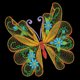 thumbnail image 1 of 5D diamante pintura mariposa parcial forma especial taladro DIY pared arte manualidades FLhrweasw Nuevo, 1 of 9