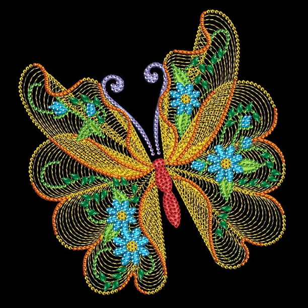 5D diamante pintura mariposa parcial forma especial taladro DIY pared arte manualidades FLhrweasw Nuevo
