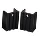 thumbnail image 5 of 4x10pcs negro 20x15x10 mm Fin de refuerzo de aluminio de aluminio para el IC de triodo de 220 6 piezas, 5 of 7