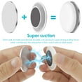thumbnail image 4 of CNKOO 12 Paires Poids Magnétiques pour Rideau de Douche Imperméables Réutilisables Aimants Magnétiques pour Rideau Poids de Doublure de Douche Magnétiques Robustes Poids de Rideau Magnétiques Drapeau de Salle de Bain, 4 of 8