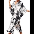 thumbnail image 2 of Vestido Caftán con Estampado Animal para Mujer, Talla Grande, para Playa, Verano 2025 Color de la Tinta Talla Única, 2 of 10