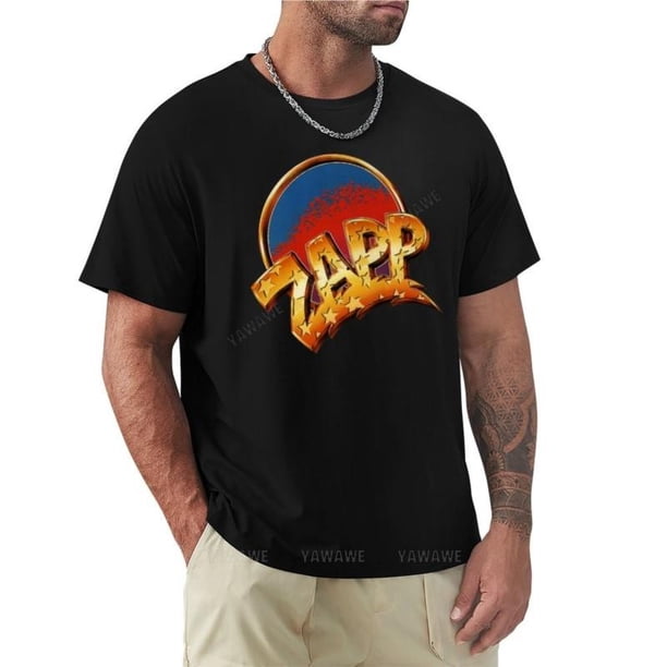 Zapp - Camiseta Roger Troutman 37, camiseta gráfica de tendencia, camiseta de cuello redondo, camisetas de manga corta para hombre, camisetas negras, camisetas de algodón para hombre