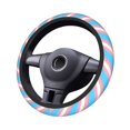 thumbnail image 3 of Housses de Volant 38cm Drapeau Transgenre Fierté Lgbt Universel Boho Yaoi Auto ration Accessoires de Mode Auto, 3 of 4