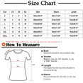thumbnail image 3 of Hauts d'Été Grande Taille pour Femmes, Blouse Imprimée à la Mode, Col en V, Manches Courtes, T-shirt Ample, T-shirt Col en V pour Femmes en Liquidation, 3 of 6