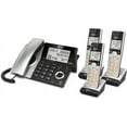 thumbnail image 2 of AT&T CL84307 Dect 6.0 Expandable Corded Cordless Phone with Smart Call Blocker, Silver Black, 2 of 14
