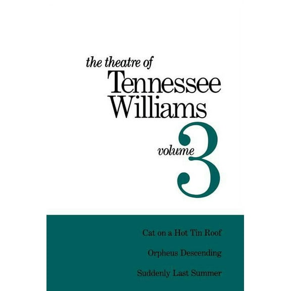 New Directions Paperbook Theatre of Tennessee Williams Vol 3, (Hardcover)