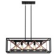 thumbnail image 5 of Patiojoy Rectangle Metal Vintage Chandelier 5-light Pendant Island Ceiling Light, 5 of 5