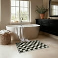 thumbnail image 6 of MatEssenz Waffle Bath Rug Non-Slip Machine Washable Bathroom Rug, Quick-Drying Super Absorbent Thick and Soft Bath Mat, 24" x 36" Bathroom Dec, 6 of 8