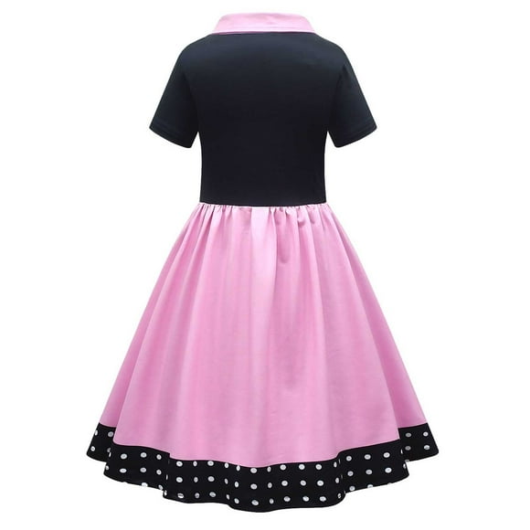 Girls 1950s Kids Poodle Dress 50s Sock Hop Kids Pageant Gown Wedding Dress Tie 4t Boys Dress Com Dress Girls Size 4 Clothes Baby Dress Party Dress Girl Christmas Dress Dress for Girls Wedding Party