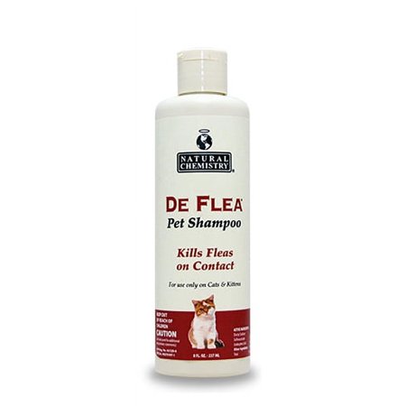 Natural Chemistry Deflea Pet Shampoo For Cats & Kittens, 8 oz