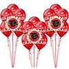 Party City Graduation Balloon Kit, Includes Foil Balloons, Latex Balloons, and Balloon Weights