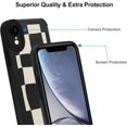 thumbnail image 3 of Designed for iPhone XR Case, Full Body Slim Soft Microfiber Lining Protective Case for iPhone XR (6.1 inch), Black, 3 of 13