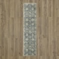 thumbnail image 2 of Mohawk Home Arete Floral Indoor Polyester Runner Rug, Anthracite, 2' x 8', 2 of 6