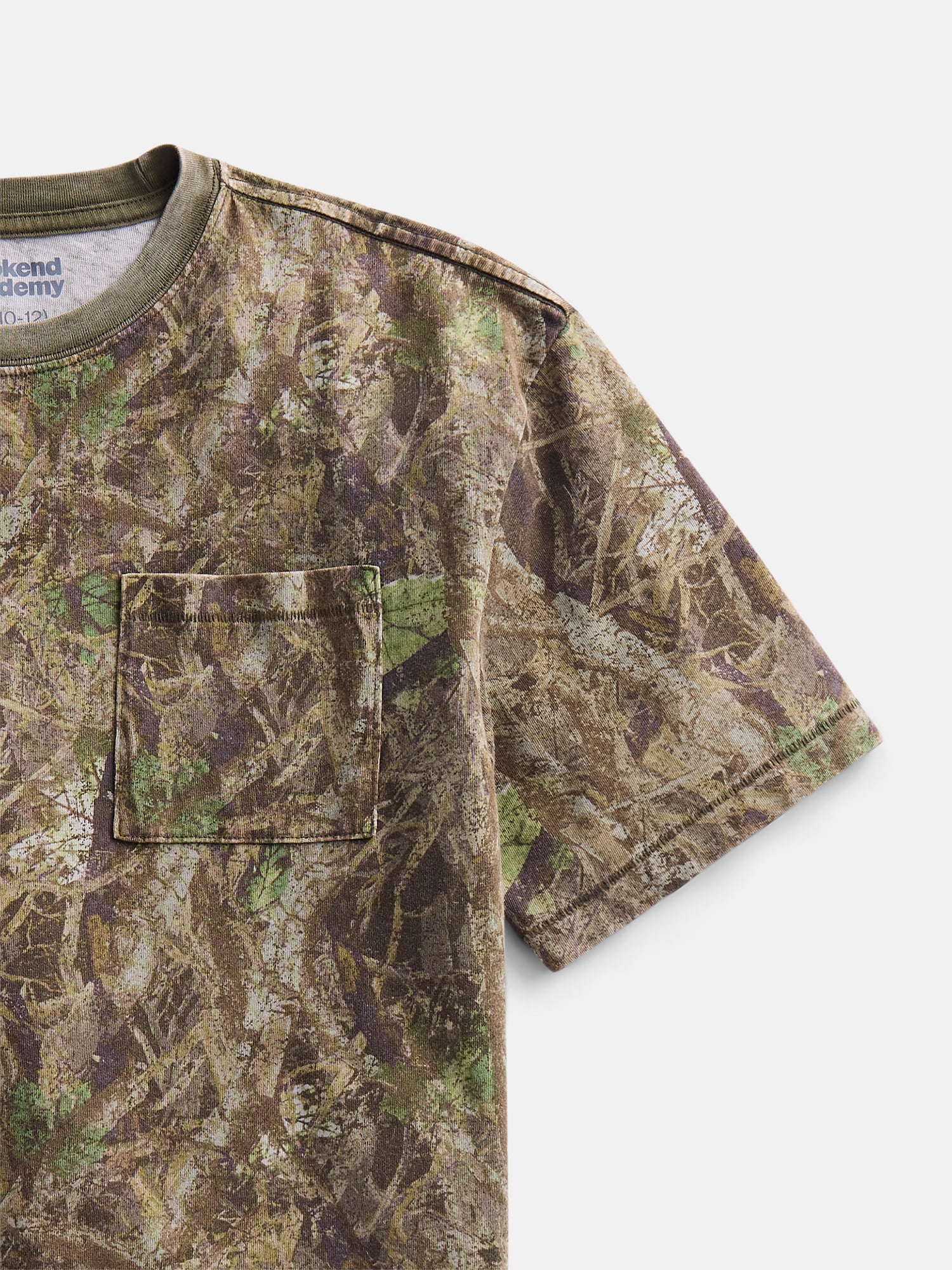 Weekend Academy Boys Pocket Tee with Short Sleeves, Sizes XS-XXL