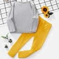 thumbnail image 6 of BOOMNY Girls Outfit 2 Peice Sets Animal Graphic Long Sleeve Tops Pants Sets for Kids Soft Clothing Set, 6 of 9