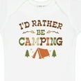 thumbnail image 4 of Inktastic Rather Be Camping T1 Boys or Girls Baby Bodysuit, 4 of 5