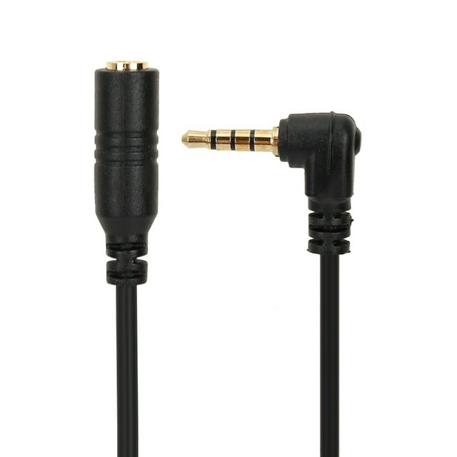 Cable Convertidor TRS De 3.5 Mm A TRRS, TRS De Plástico Para La Línea Del Convertidor Del Adaptador TRRS Compatible Con Teléfonos Tabletas Cámaras DSLR 5.1 Pulgada