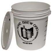 Midwest Homebrewing and Winemaking Supplies 7.9 gallon Plastic Fermentor with Lid (Four Pack)