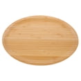 thumbnail image 4 of Raindrops Bamboo Snack Storage Tray for Home Use Elegant Orange Serving Tray Crafted from Sturdy Bamboo 10.5 inches, 4 of 8