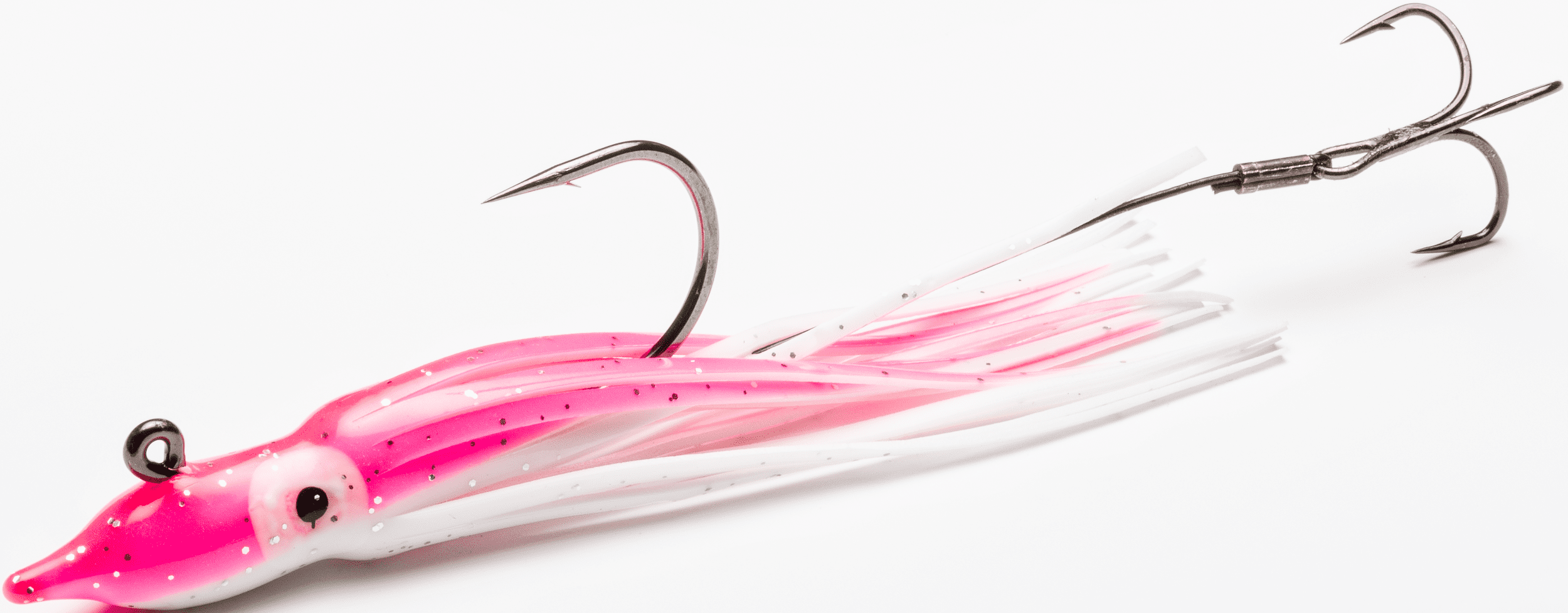 Mustad Addicted Setback Hootchie Pink White Jig 1oz