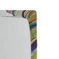 thumbnail image 2 of Ambesonne Boho Fitted Sheet, Yoga Pose in Lotus Flower, Twin Size, Multicolor, 2 of 2