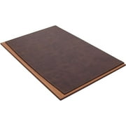 Leather Desk Pad with Wood Combination- Desk Organizer Set - Leather Office Desk Pad Mat Accessories - Office Gifts - Office Organizer with Cover