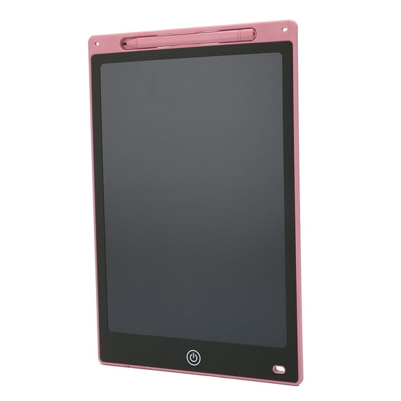 Tableta De Escritura LCD, Tablero De Dibujo Con Pantalla A Color De 12 Pulgadas Borrado Con Un Solo Toque Evita La Ingestión Accidental Función De Bloqueo Para Niñas Y Niños