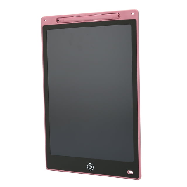 Tableta De Escritura LCD, Tablero De Dibujo Con Pantalla A Color De 12 Pulgadas Borrado Con Un Solo Toque Evita La Ingestión Accidental Función De Bloqueo Para Niñas Y Niños