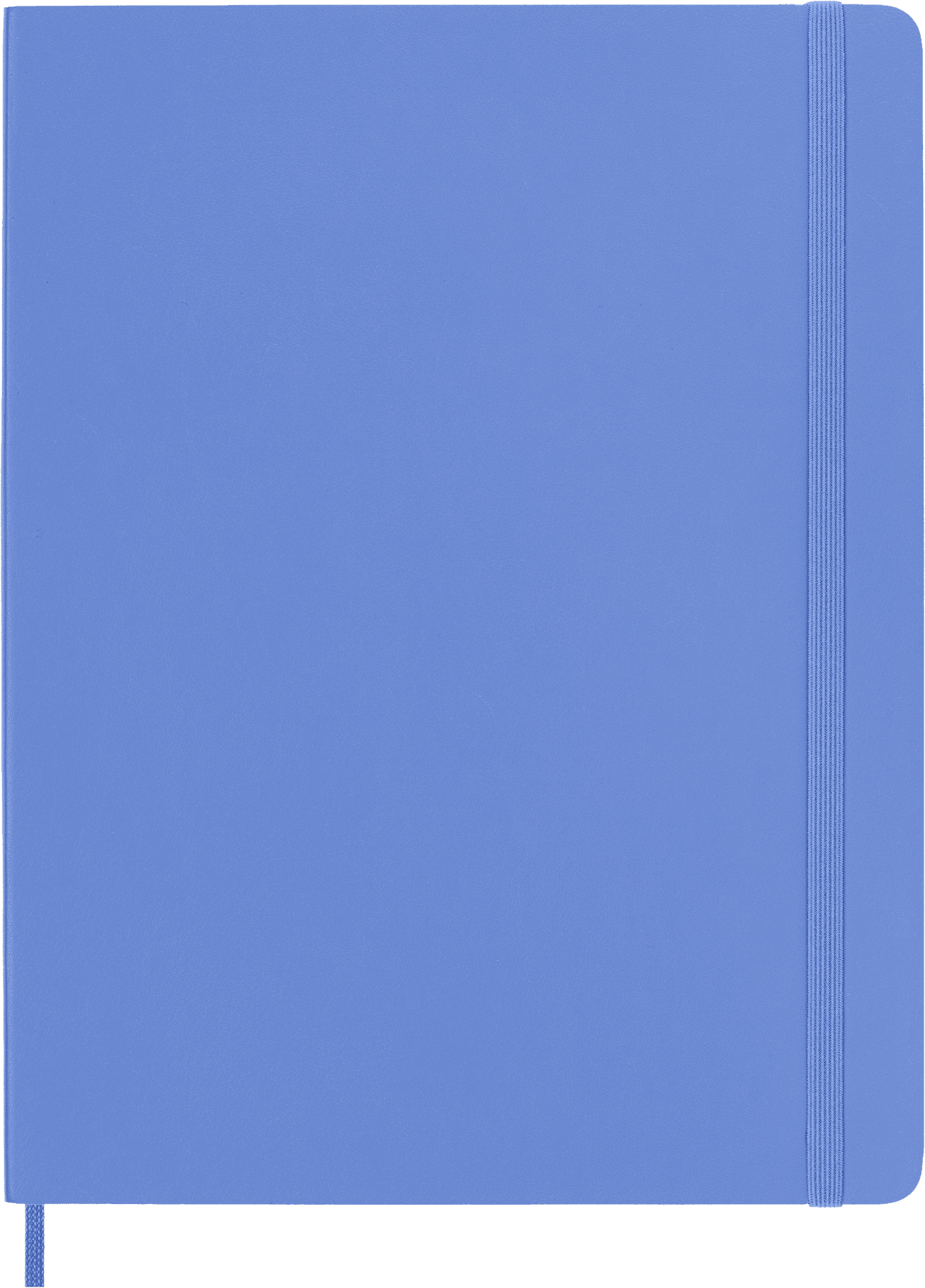 Moleskine Classic&nbsp; Notebook, Soft Cover, XL (7.5" x 9.75"), Ruled, Hydrangea Blue