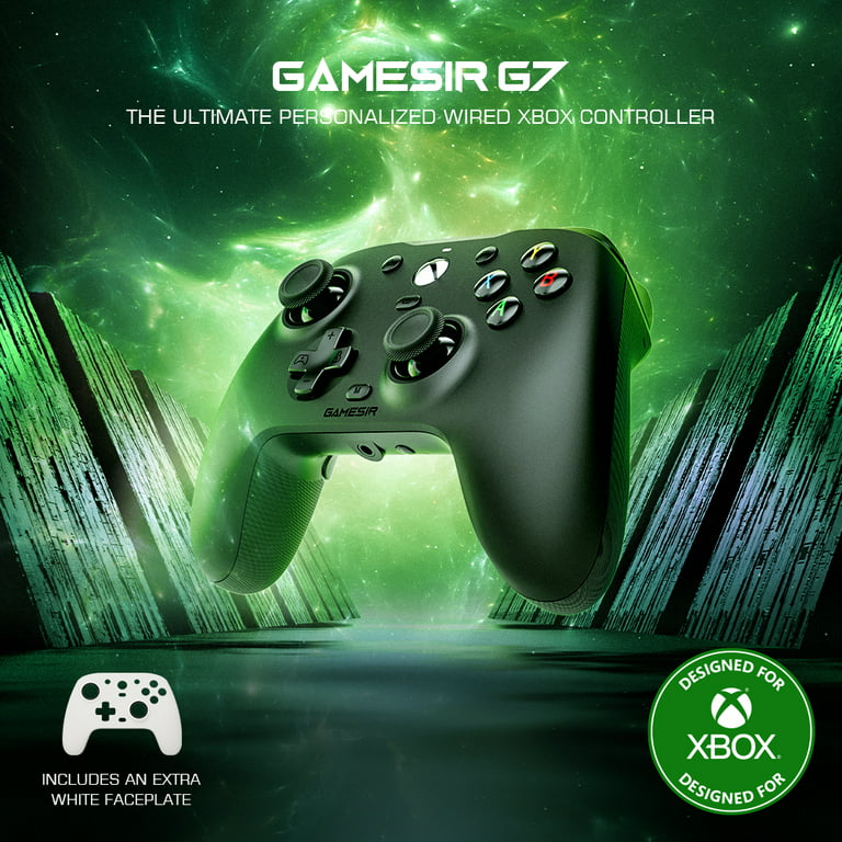  GameSir G7 Wired Game Controller for Xbox Series XS, Xbox One,  Windows 10/11, PC Controller Gamepad with Mappable Buttons, 3.5mm Audio  Jack and 2 Swappable Faceplates : Video Games