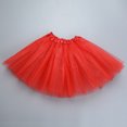 thumbnail image 3 of Ersazi Maxi Dresses for Women Sale Womens Pleated Gauze Short Skirt Adult Dancing Skirt Red one Size, 3 of 5